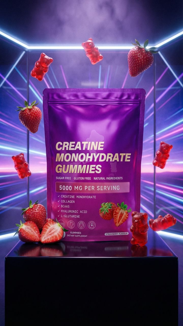 Creatine Collagen Biotin Gummies