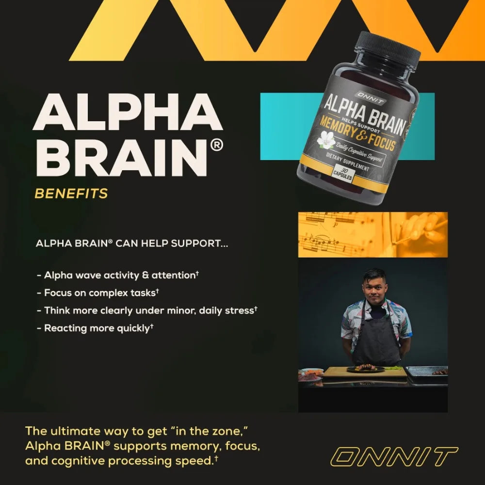 Alpha BRAIN Premium Nootropic
