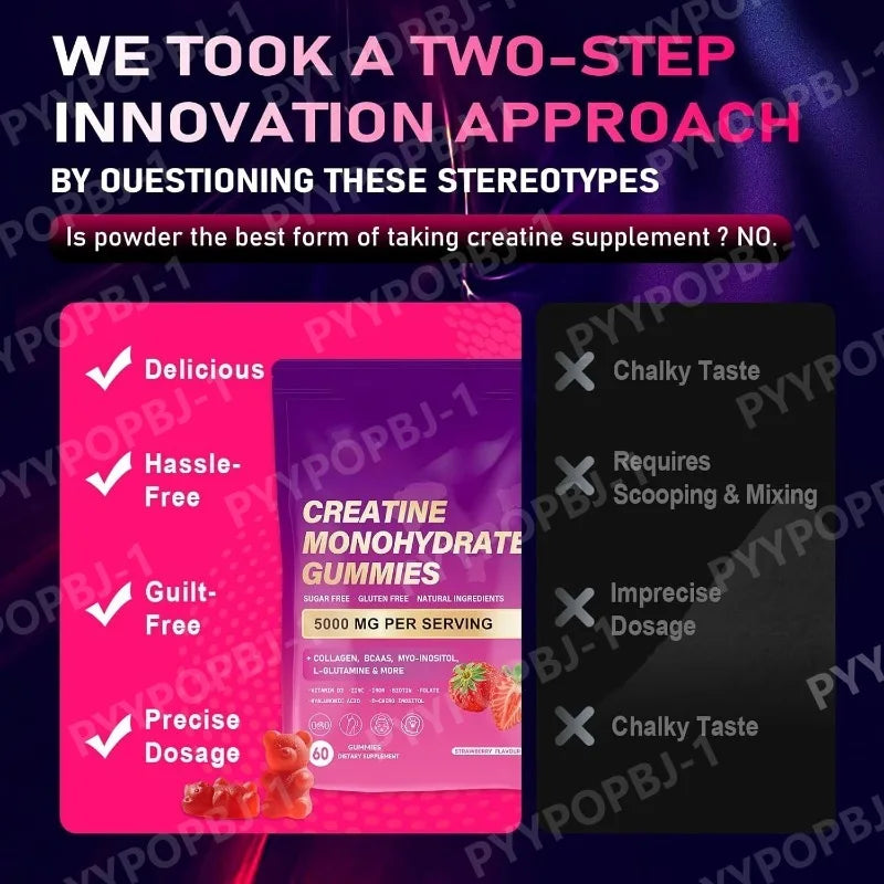 Creatine Collagen Biotin Gummies